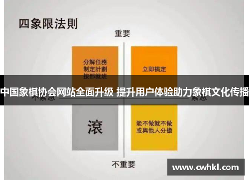 中国象棋协会网站全面升级 提升用户体验助力象棋文化传播